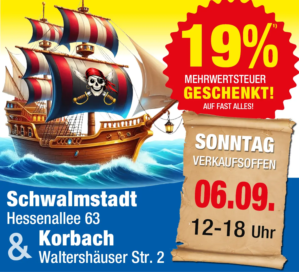 Mehrwertsteuer Aktion